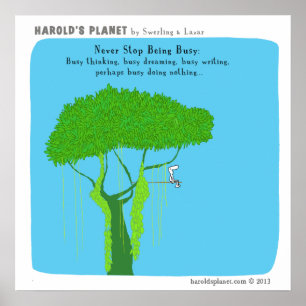 HP5015 Harold's planeet Poster