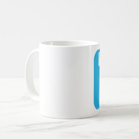 HP5157, paraglide, paraplu, geluk Koffiemok (Voorkant links)