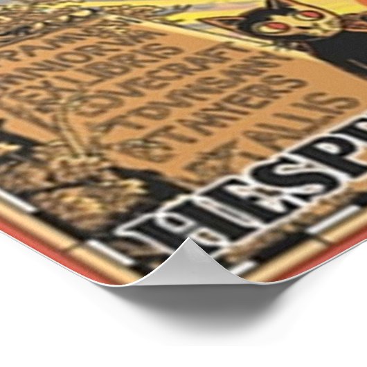 HP Lovecraft Dreamweaver Map Poster (Hoek)