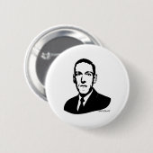 HP Lovecraft Portrait Button (Voorkant /achterkant)