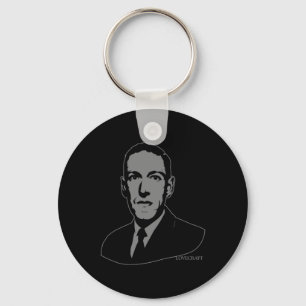 HP Lovecraft Portrait Sleutelhanger