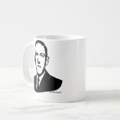 HP Lovecraft Portret Koffiemok (Voorkant links)