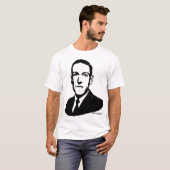 HP Lovecraft Portret T-Shirt (Voorkant volledig)