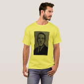 HP Lovecraft Portret T-shirt (Voorkant volledig)