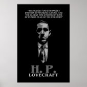 HP Lovecraft Poster (Voorkant)