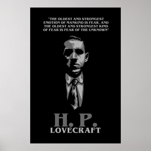 HP Lovecraft Poster (Voorkant)