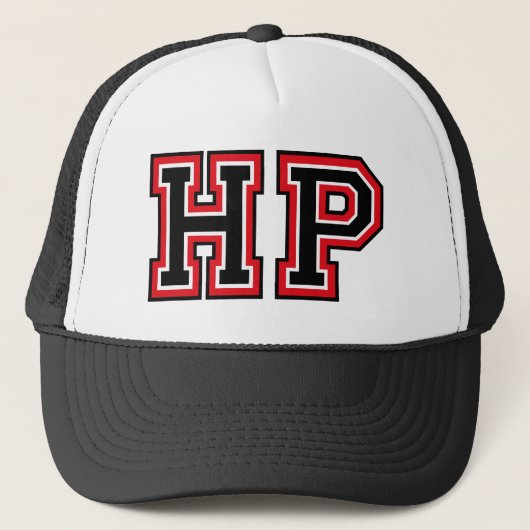'HP'-monogram Trucker Pet (Voorkant)