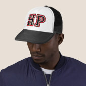 'HP'-monogram Trucker Pet (In situ)