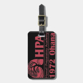 HPA 1972 Ohana t-shirt Bagagelabel (Voorkant verticaal)