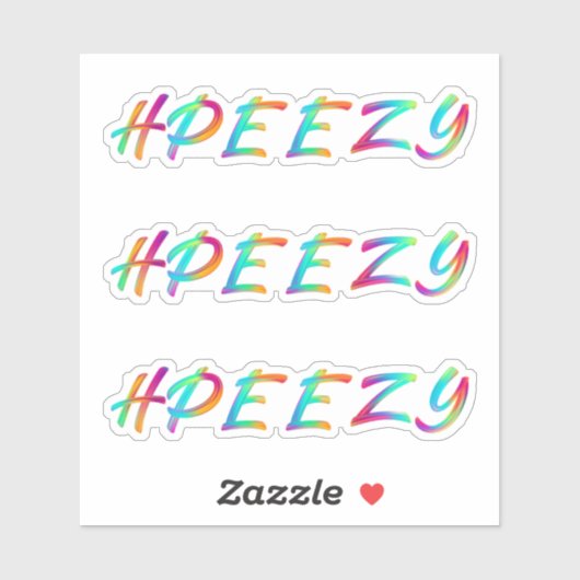 HPEEZY Vinyl Stickers (Vel)