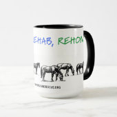 HPF-redding, rehab, Rehome Color-led-koffie Mok (Voorkant rechts)