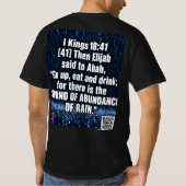 HPM 13e verjaardag T-shirt "Laat de uitstorting lo (Achterkant)