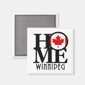 HPME Winnipeg Canada Magneet (Voorkant / Achterkant)