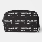 HPP MAAK KUNST NIET _____? reistas Toilettasje (Voorkant)