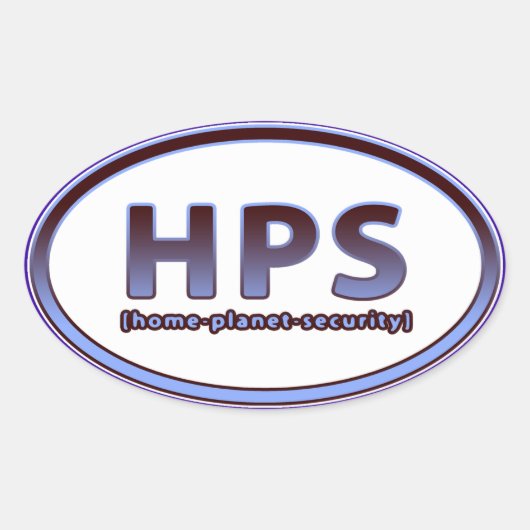 HPS OVALE STICKER (Voorkant)