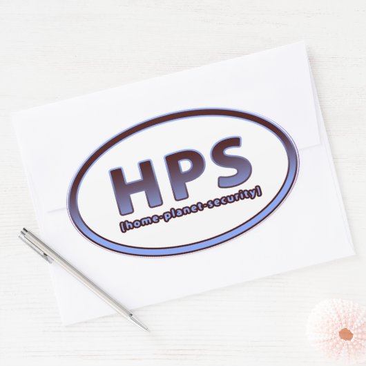 HPS OVALE STICKER (Envelop)