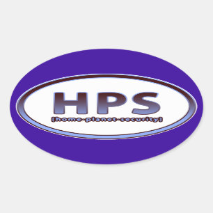 HPS OVALE STICKER