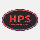 HPS OVALE STICKER (Voorkant)