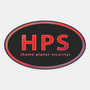 HPS OVALE STICKER