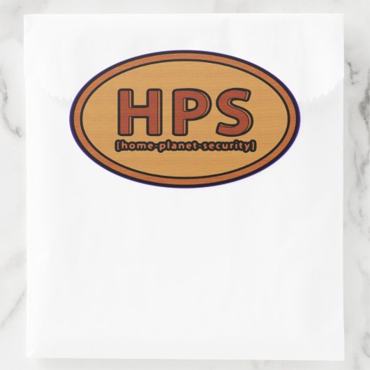 HPS OVALE STICKER (Tas)