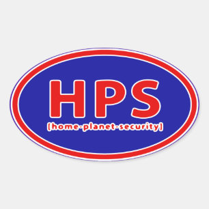 HPS OVALE STICKER