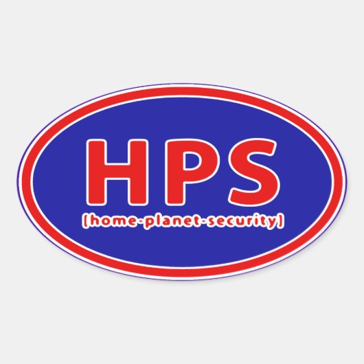 HPS OVALE STICKER (Voorkant)