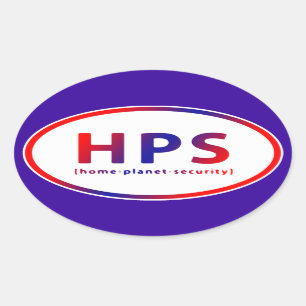 HPS OVALE STICKER