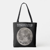 HPT Asteroid and Moon tote bag (Achterkant)