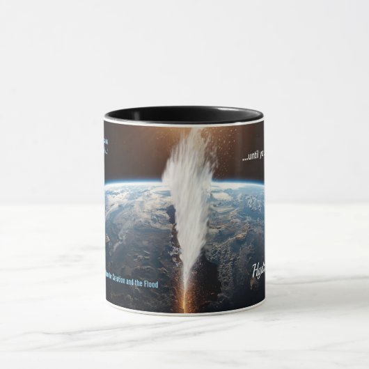 HPT mug - bursting fountains and Brown quote Mok (Midden)