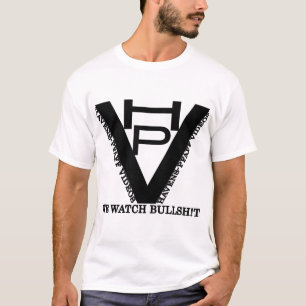 HPV Logo Design op een wit T-shirt! T-shirt