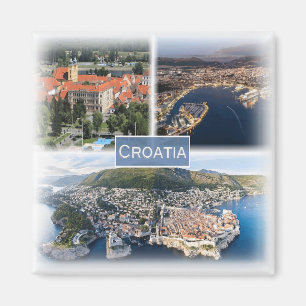 HR0022 Europa, Kroatië, Osijek, koelkast Magneet