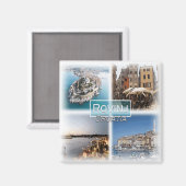 HR0029 Europa, Kroatië, Rovinj, koelkast Magneet (Voorkant / Achterkant)