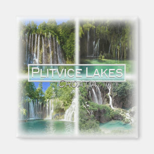 HR0033 Europa, Kroatië, Plitvice Lakes N.P. koelka Magneet