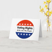 HR1 Stemrechten voor de mensen Wet Kaart (Gele Bloem)