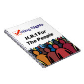 HR1 Stemrechten voor de mensen Wet Notitieboek (Rechterzijde)