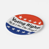 HR1 Stemrechten voor de mensen Wet Papieren Bordje (Gekanteld)