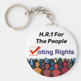 HR1 Stemrechten voor het volk Akte Sleutelhanger