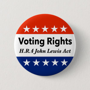 HR4 John Lewis Stemrechtwet Ronde Button 5,7 Cm