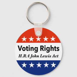 HR4 John Lewis Stemrechtwet Sleutelhanger