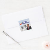 HR4 John Lewis Stemrechtwet Vierkante Sticker (Envelop)