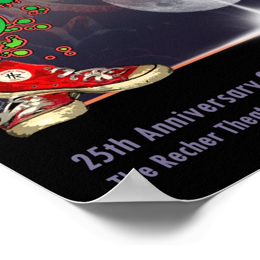 HR 25e Jubileum Poster met concertdatum (Hoek)