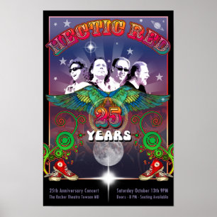 HR 25e Jubileum Poster met concertdatum