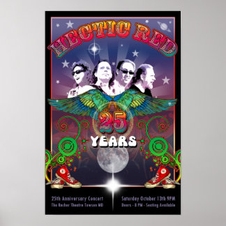 HR 25e Jubileum Poster met concertdatum