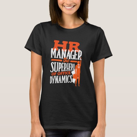 HR-afdeling HR Manager Recruiter T-shirt (Voorkant)