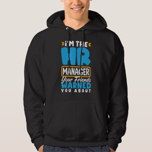 HR-afdeling HR Recruiter in de Hoodie (Voorkant)