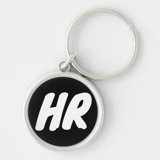 HR - Afdeling Personele Middelen - Premium Sleutelhanger (Voorkant)