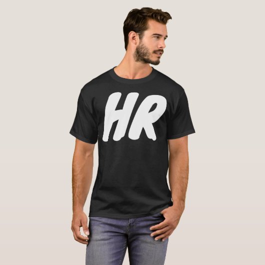 HR - Afdeling Personele Middelen - T-shirt (Voorkant volledig)