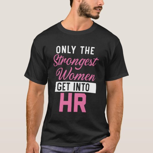 HR Ager HU Resource Medewerker Werkbaanvak T-shirt (Voorkant)