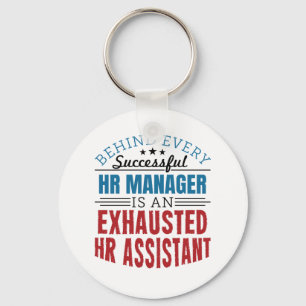 HR Assistant Funny Quote Human Resources Sleutelhanger