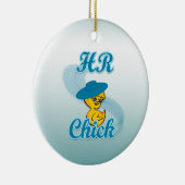HR Chick #3 Keramisch Ornament (Rechts)